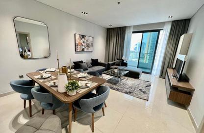 Apartment - 2 Bedrooms - 3 Bathrooms for rent in Marina Tower 23 - Marina District - Lusail
