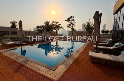 Apartment - 1 Bedroom - 2 Bathrooms for rent in Crystal Residence - Gewan Island - The Pearl Island - Doha