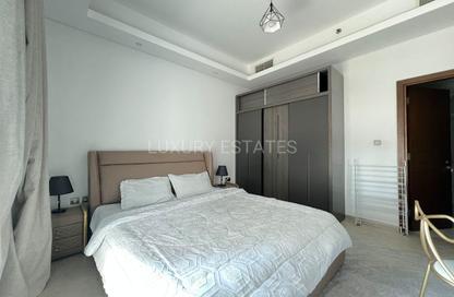 Apartment - 2 - 2 for rent in Lusail Marina Heights - Marina District - Lusail