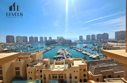Apartment - 1 Bedroom - 1 Bathroom for rent in East Porto Drive - Porto Arabia - The Pearl Island - Doha