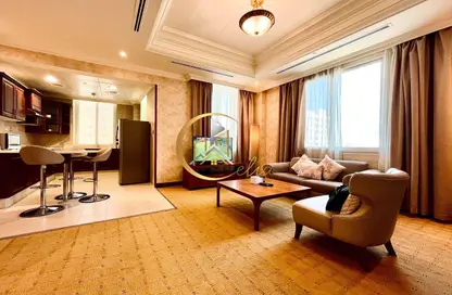 Apartment - 1 Bedroom - 2 Bathrooms for rent in T Block - Al Manara Street - Al Sadd - Doha