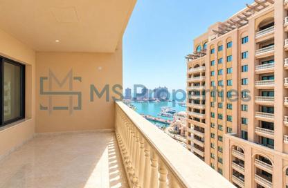 Apartment - 3 - 4 for rent in East Porto Drive - Porto Arabia - The Pearl Island - Doha