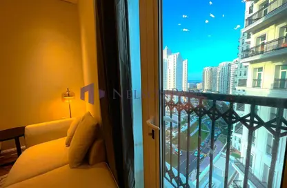 شقة - 2 غرف نوم - 4 حمامات للايجار في حدائق فلورستا - حدائق فلورستا - جزيرة اللؤلؤة - الدوحة