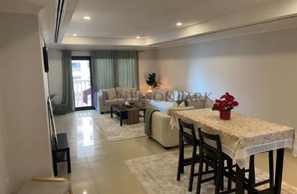 Apartment - 1 Bedroom - 2 Bathrooms for rent in Tower 14 - Porto Arabia - The Pearl Island - Doha