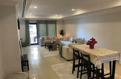 شقة - غرفة نوم - 2 حمامات للايجار في برج 14 - بورتو أرابيا - جزيرة اللؤلؤة - الدوحة