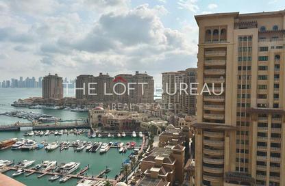 Apartment - 2 Bedrooms - 3 Bathrooms for rent in West Porto Drive - Porto Arabia - The Pearl Island - Doha