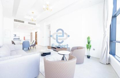 Apartment - 2 Bedrooms - 3 Bathrooms for rent in Lusail Marina Heights - Marina District - Lusail Apartment - 2 Bedrooms - 3 Bathrooms for rent in Lusail Marina Heights - Marina District - Lusail