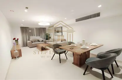 شقة - 2 غرف نوم - 4 حمامات للايجار في برج الخير - شارع الكورنيش - شارع الكورنيش - الدوحة