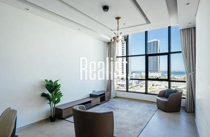 Apartment - 2 Bedrooms - 3 Bathrooms for rent in Lusail Marina Heights - Marina District - Lusail