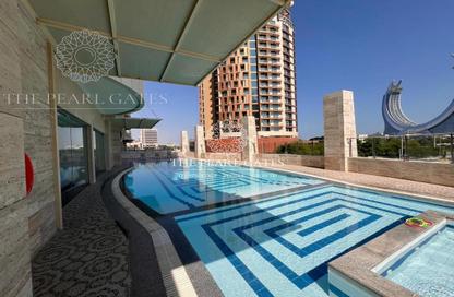 Apartment - 2 Bedrooms - 3 Bathrooms for rent in Lusail Residence - Marina District - Lusail