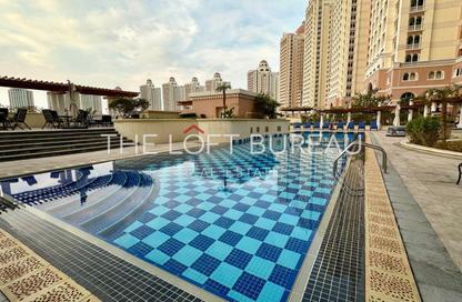 Apartment - 1 Bedroom - 2 Bathrooms for rent in Viva West - Viva Bahriyah - The Pearl Island - Doha