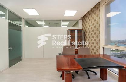 Office Space - Studio - 2 for rent in West Bay Tower - West Bay - West Bay - Doha