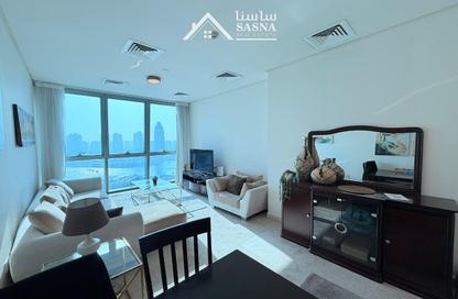 Apartment - 1 - 2 for rent in Zig Zag Towers - West Bay - Doha