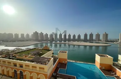 Apartment - 3 Bedrooms - 4 Bathrooms for sale in Al Mutahidah Tower - Viva Bahriyah - The Pearl Island - Doha