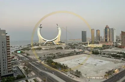 شقة - غرفة نوم - 2 حمامات للبيع في برج داماك مارينا - منطقة المارينا - الوسيل