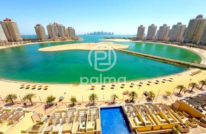 Apartment - 1 Bedroom - 2 Bathrooms for rent in Viva East - Viva Bahriyah - The Pearl Island - Doha Apartment - 1 Bedroom - 2 Bathrooms for rent in Viva East - Viva Bahriyah - The Pearl Island - Doha