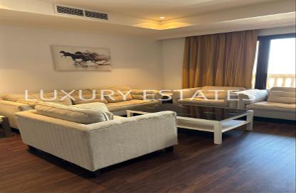 Apartment - 1 Bedroom - 2 Bathrooms for rent in East Porto Drive - Porto Arabia - The Pearl Island - Doha Apartment - 1 Bedroom - 2 Bathrooms for rent in East Porto Drive - Porto Arabia - The Pearl Island - Doha