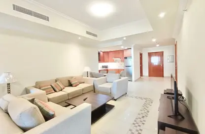 Apartment - Studio - 1 Bathroom for rent in East Porto Drive - Porto Arabia - The Pearl Island - Doha