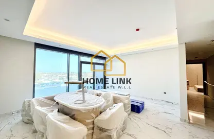 Apartment - 2 Bedrooms - 3 Bathrooms for rent in Marina Tower 02 - Marina District - Lusail