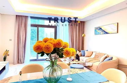 Apartment - 2 Bedrooms - 3 Bathrooms for rent in Lusail Marina Heights - Marina District - Lusail