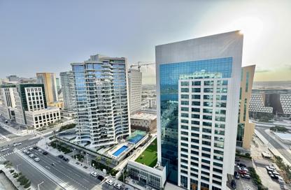 Apartment - 3 Bedrooms - 3 Bathrooms for rent in Lusail Marina Heights - Marina District - Lusail