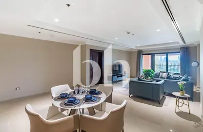 Apartment - 1 Bedroom - 2 Bathrooms for rent in West Porto Drive - Porto Arabia - The Pearl Island - Doha