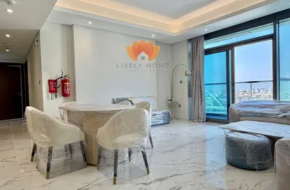 Apartment - 2 Bedrooms - 3 Bathrooms for rent in Marina Tower 23 - Marina District - Lusail