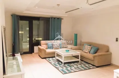 Apartment - 1 Bedroom - 2 Bathrooms for rent in West Porto Drive - Porto Arabia - The Pearl Island - Doha