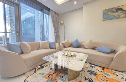 Apartment - 1 Bedroom - 2 Bathrooms for rent in Lusail Marina Heights - Marina District - Lusail Apartment - 1 Bedroom - 2 Bathrooms for rent in Lusail Marina Heights - Marina District - Lusail