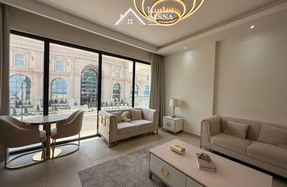 Apartment - 1 - 1 for rent in Lusail Marina Heights - Marina District - Lusail