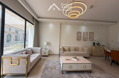 Apartment - 1 Bedroom - 1 Bathroom for rent in Lusail Marina Heights - Marina District - Lusail