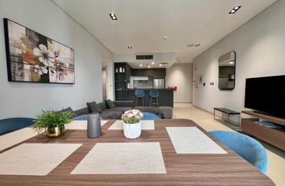 Apartment - 1 Bedroom - 2 Bathrooms for rent in Lusail Marina Heights - Marina District - Lusail
