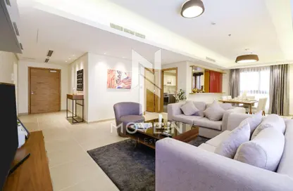 Apartment - 2 Bedrooms - 3 Bathrooms for rent in Le mirage corniche - Ras Abu Aboud - Doha