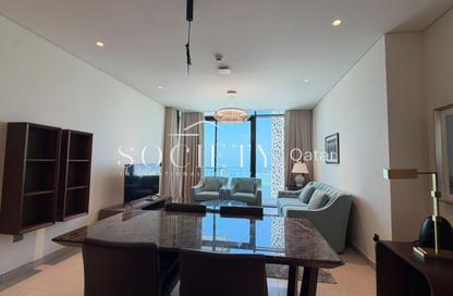 Apartment - 2 - 3 for rent in Lusail Residence - Marina District - Lusail