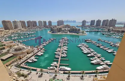 Apartment - Studio - 1 Bathroom for rent in East Porto Drive - Porto Arabia - The Pearl Island - Doha