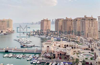 Apartment - 2 Bedrooms - 3 Bathrooms for sale in East Porto Drive - Porto Arabia - The Pearl Island - Doha