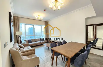 Apartment - 2 Bedrooms - 3 Bathrooms for rent in Marina Tower 23 - Marina District - Lusail