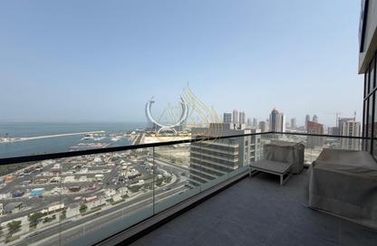 Apartment - 4 Bedrooms - 5 Bathrooms for rent in Lusail Marina Heights - Marina District - Lusail
