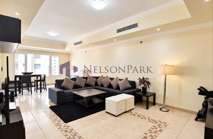 Apartment - 2 - 3 for sale in Sabban Towers - Porto Arabia - The Pearl Island - Doha