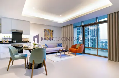 Apartment - 1 Bedroom - 2 Bathrooms for rent in Abraj Bay - Abraj Quartiers - The Pearl Island - Doha Apartment - 1 Bedroom - 2 Bathrooms for rent in Abraj Bay - Abraj Quartiers - The Pearl Island - Doha