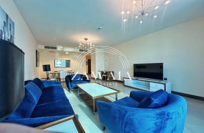 Apartment - 2 Bedrooms - 3 Bathrooms for rent in West Bay Tower - West Bay - West Bay - Doha