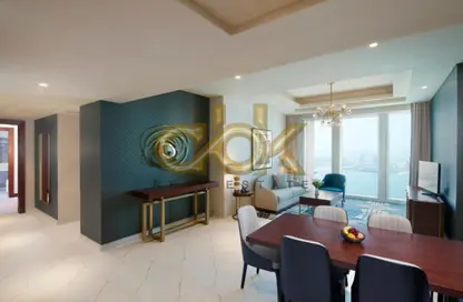 Apartment - 3 Bedrooms - 3 Bathrooms for rent in West Bay Tower - West Bay - West Bay - Doha