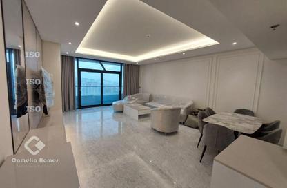 Apartment - 2 Bedrooms - 3 Bathrooms for rent in Lusail Marina Heights - Marina District - Lusail