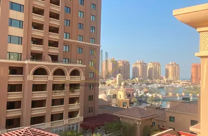 شقة - غرفة نوم - 2 حمامات للايجار في طريق بورتو الشرقي - بورتو أرابيا - جزيرة اللؤلؤة - الدوحة