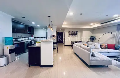 Apartment - 2 Bedrooms - 2 Bathrooms for rent in East Porto Drive - Porto Arabia - The Pearl Island - Doha