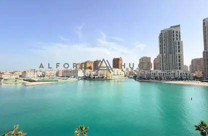 Apartment - 1 Bedroom - 2 Bathrooms for rent in Crystal Residence - Gewan Island - The Pearl Island - Doha