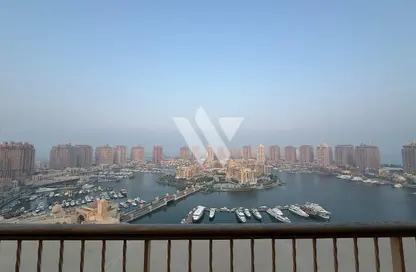 Apartment - 2 Bedrooms - 3 Bathrooms for rent in East Porto Drive - Porto Arabia - The Pearl Island - Doha Apartment - 2 Bedrooms - 3 Bathrooms for rent in East Porto Drive - Porto Arabia - The Pearl Island - Doha