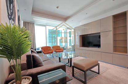 Apartment - 1 - 2 for rent in Lusail Marina Heights - Marina District - Lusail