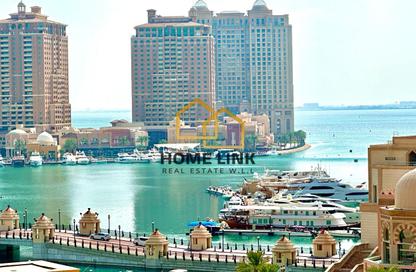 Apartment - 3 - 5 for rent in Tower 19 - Porto Arabia - The Pearl Island - Doha
