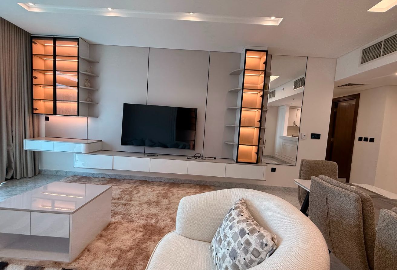 Ultra Luxury 2BR+Maid | Modern Design | marina thumbnail 7